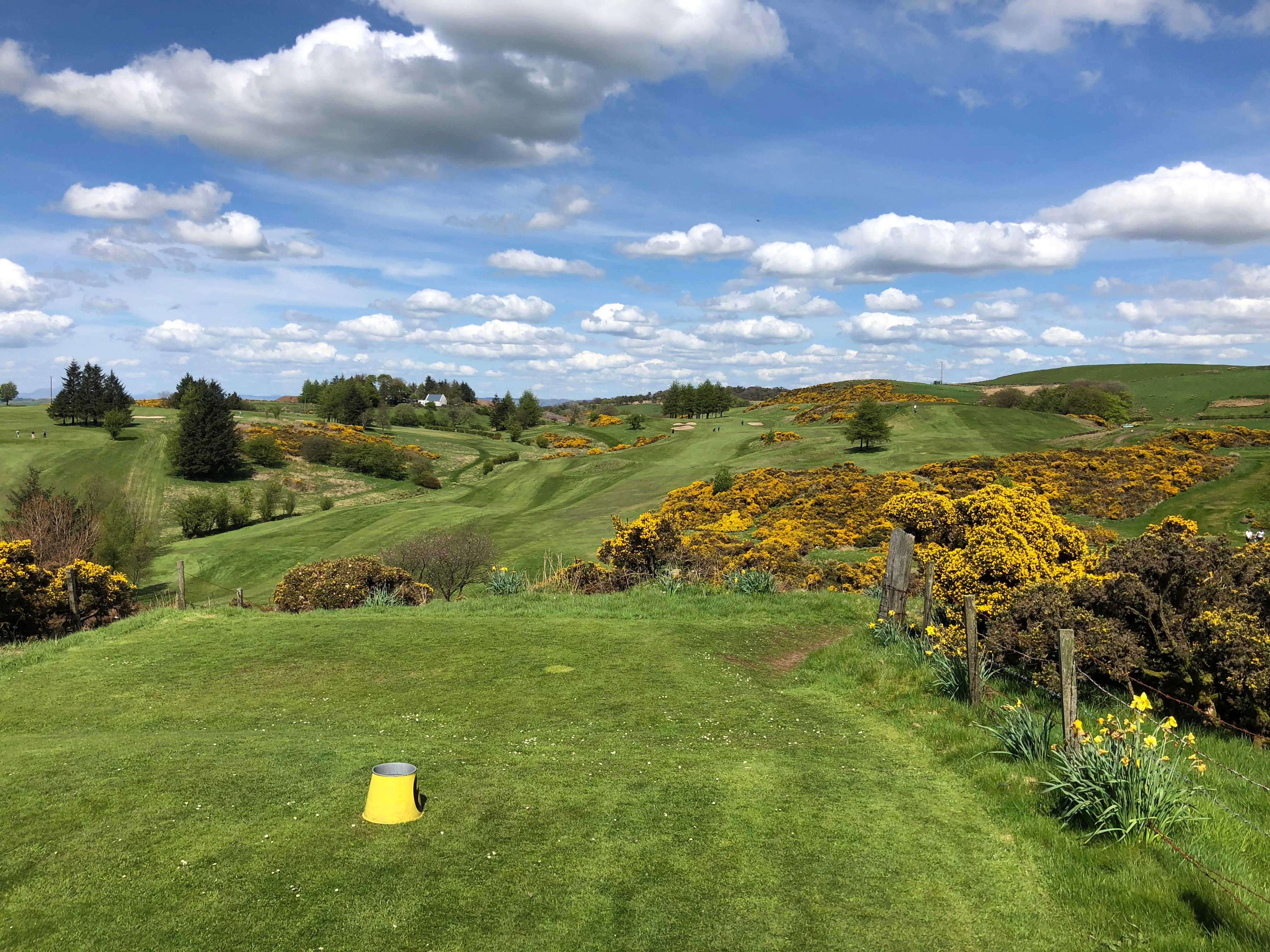 Hole 6 — view from the tee
